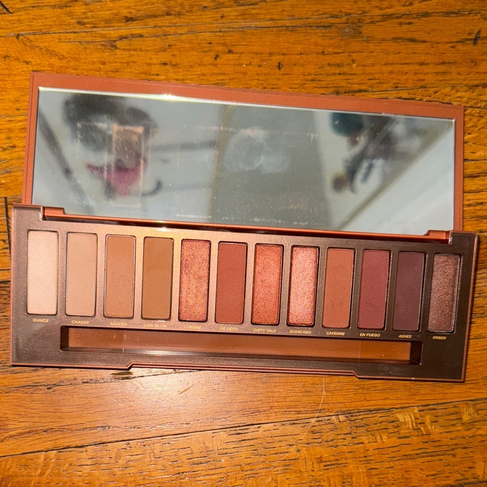 Urban Decay Heat Eyeshadow Palette - Rich Browns and Warm Reds